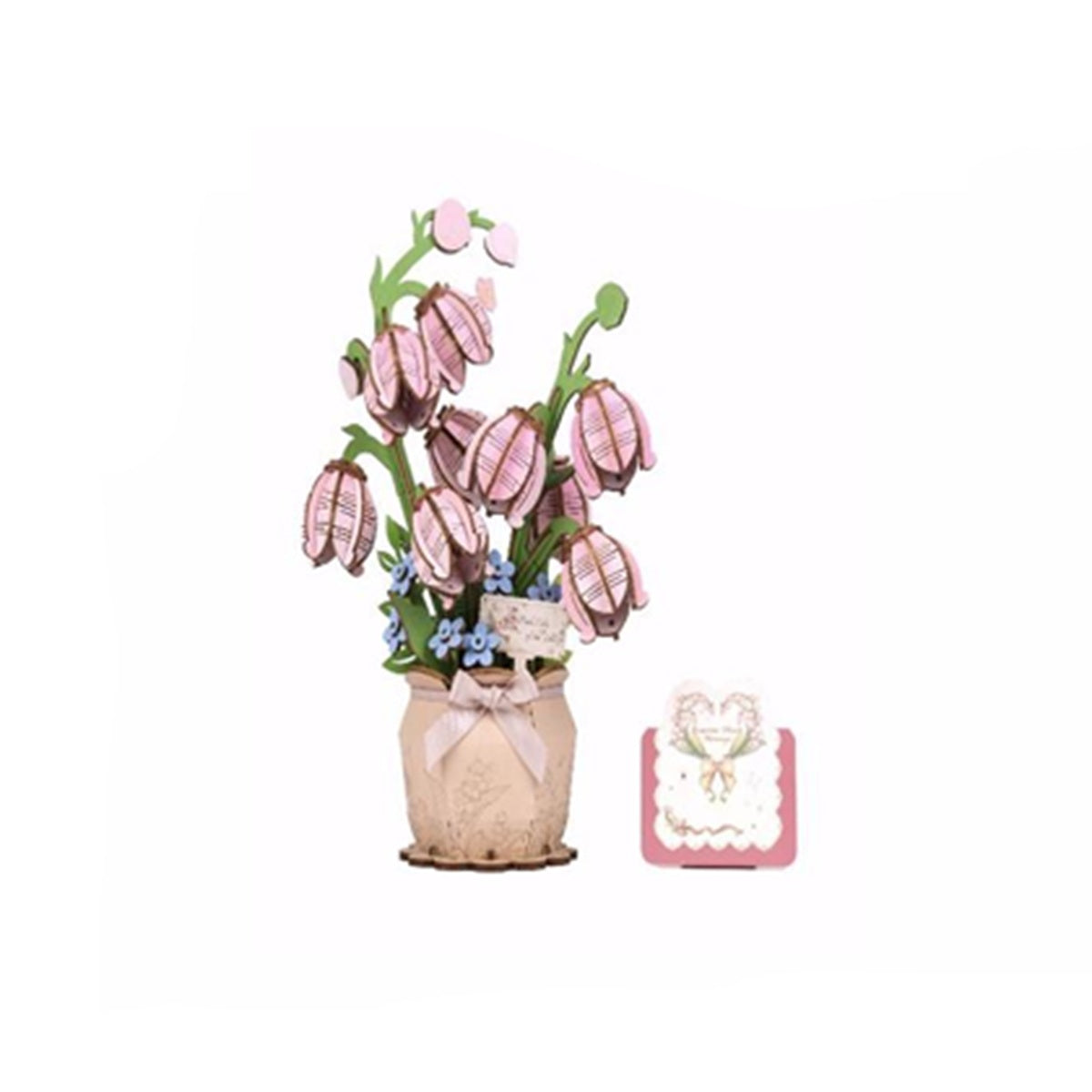 Robotime Pink Lily of the Valley