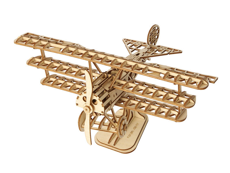 Rolife Classic 3D Wood Puzzles; Tri-Plane
