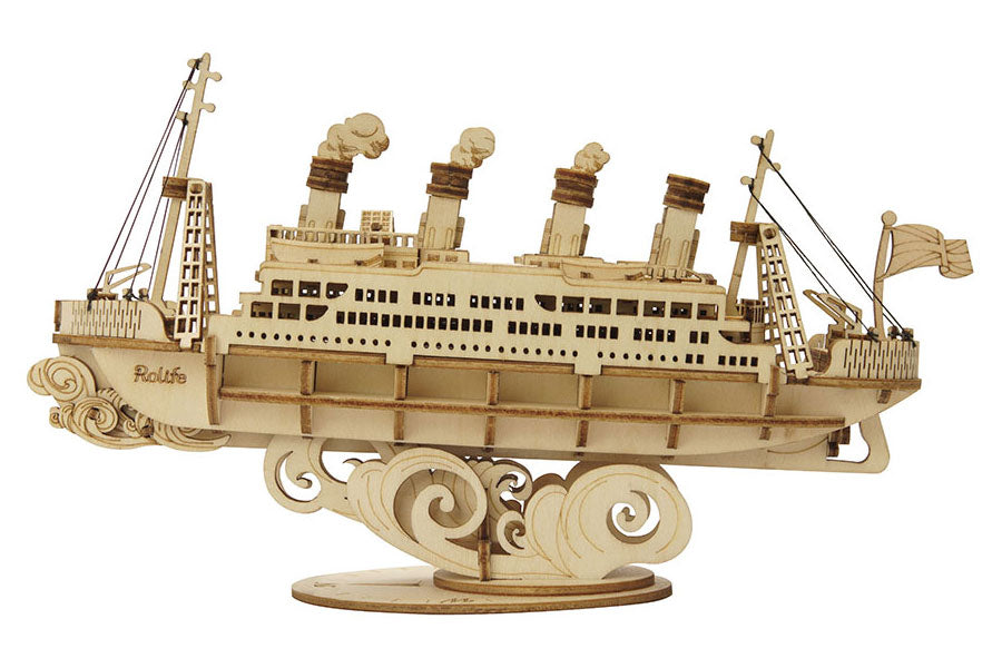 Rolife Classic 3D Wood Puzzles; Cruise Ship