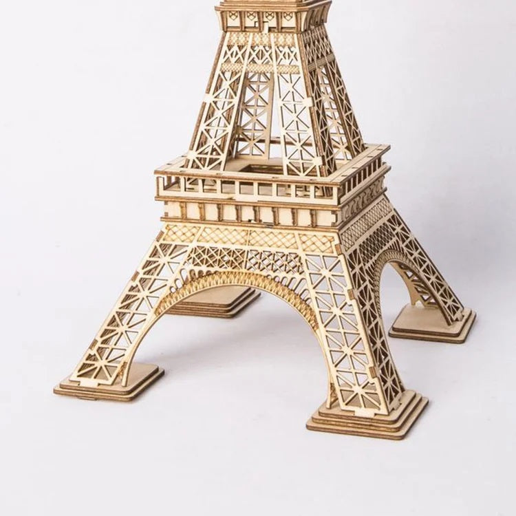 Rolife Classic 3D Wood Puzzles; Eiffel Tower