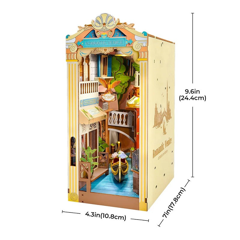 Rolife Romantic Venice Book Nook & Wonderland - Stories in Books