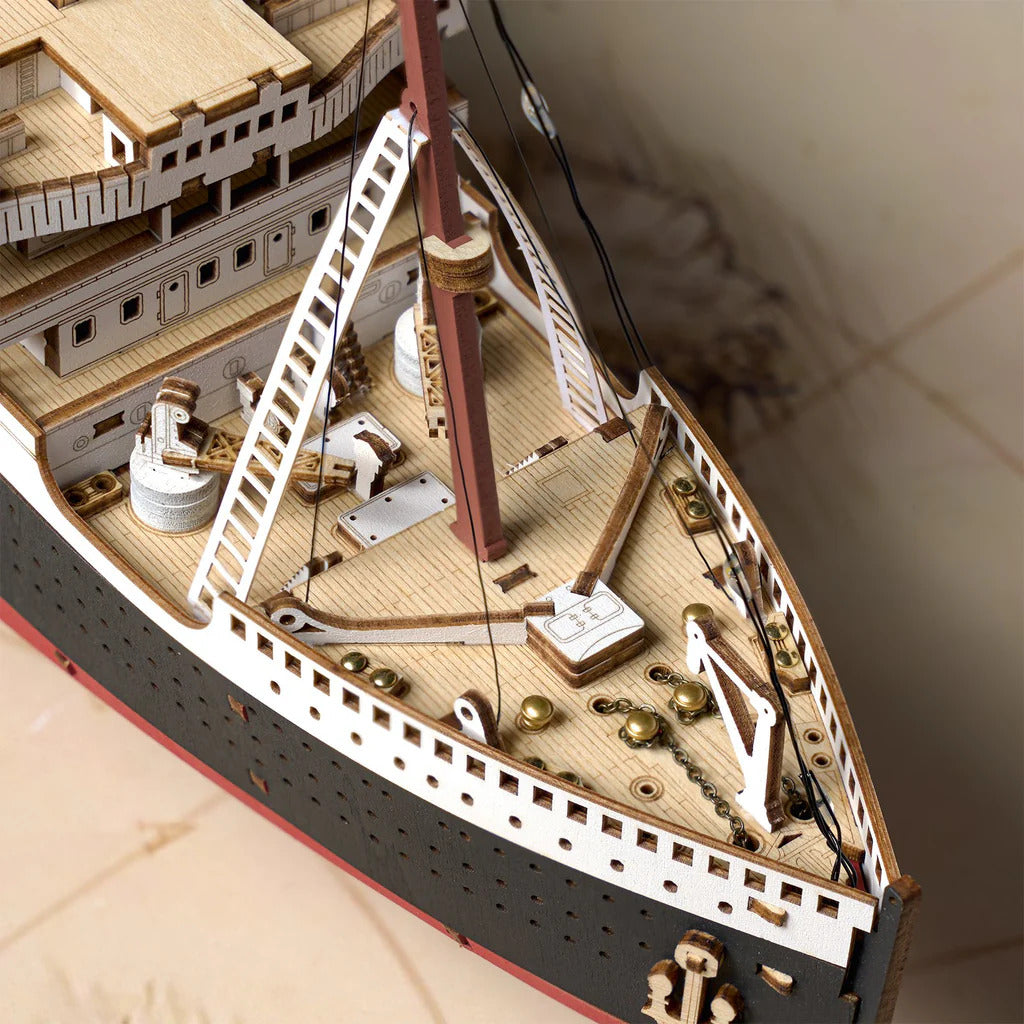 Rolife 1912 Eternal Atlantic Voyager Titanic 3D Wooden Puzzle - Historic Ship Model