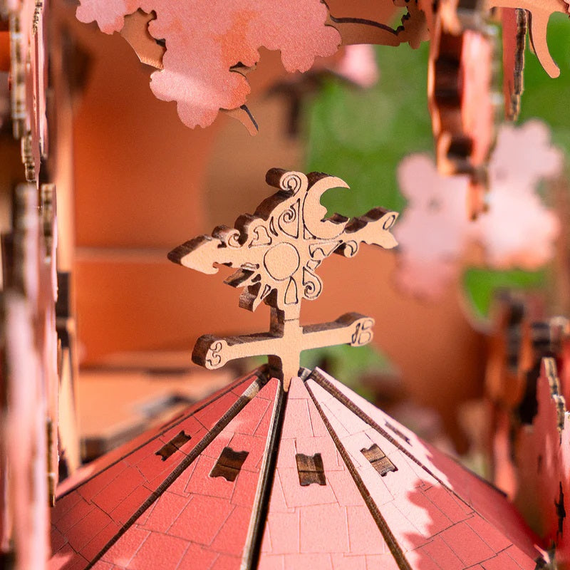 Robotime Sakura Tree House, DIY Wooden 3D Puzzle