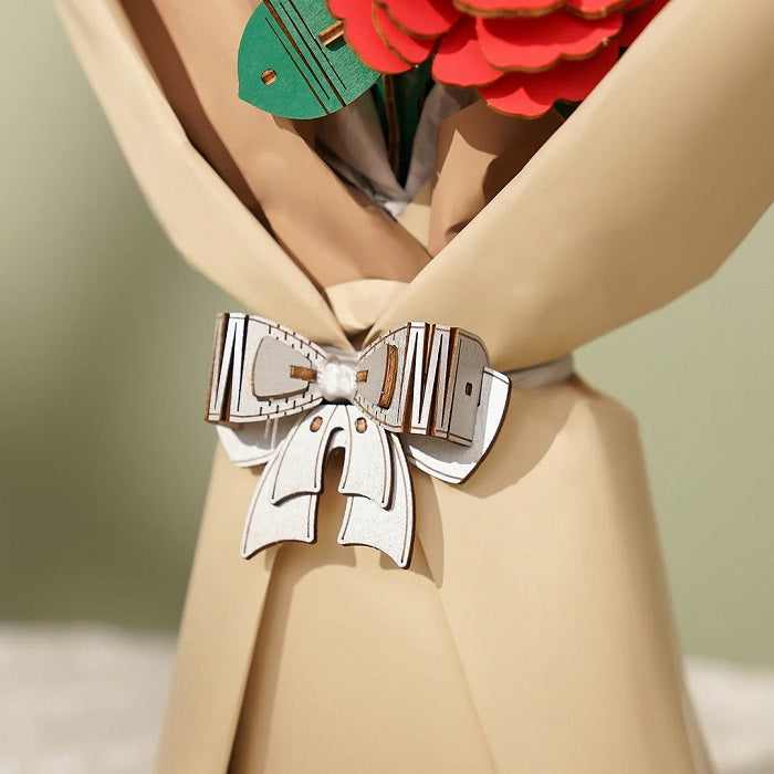 Rolife Wooden Flower Bouquet 3D Wooden Puzzle