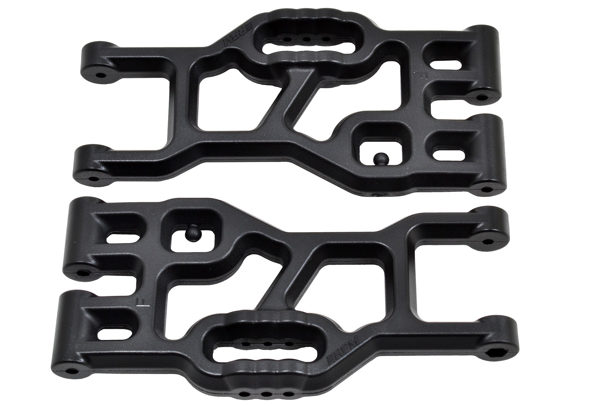 RPM R/C Products Front Lower A-Arms for the Associated MT8 Black
