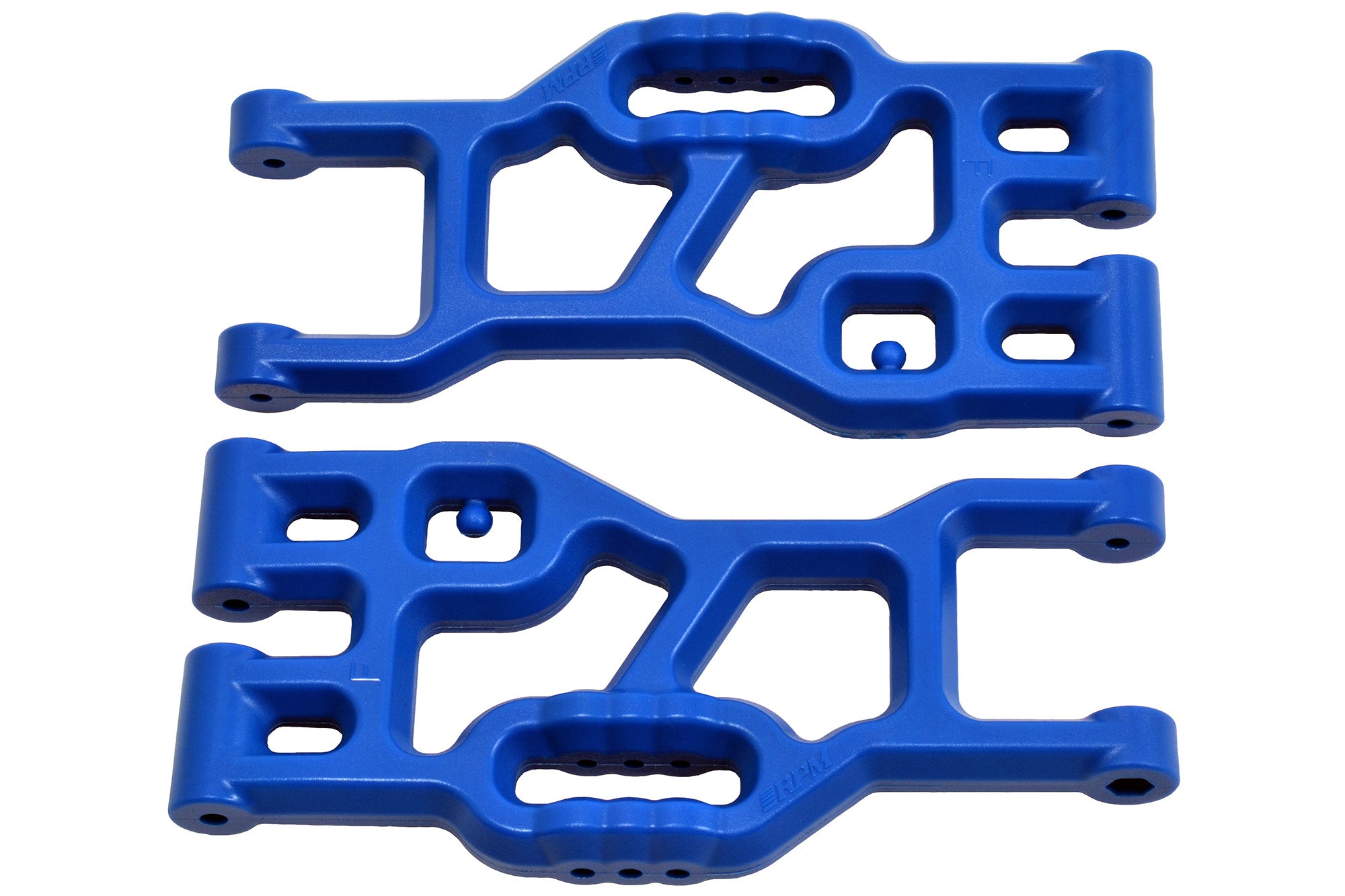 RPM R/C Products Front Lower A-Arms for the Associated MT8 Blue