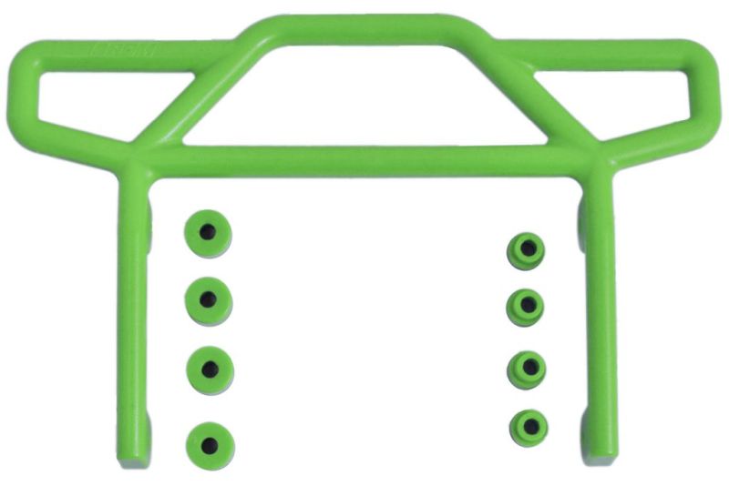 RPM R/C Products Rear Bumper, for the Traxxas Electric Rustler, Green 70814