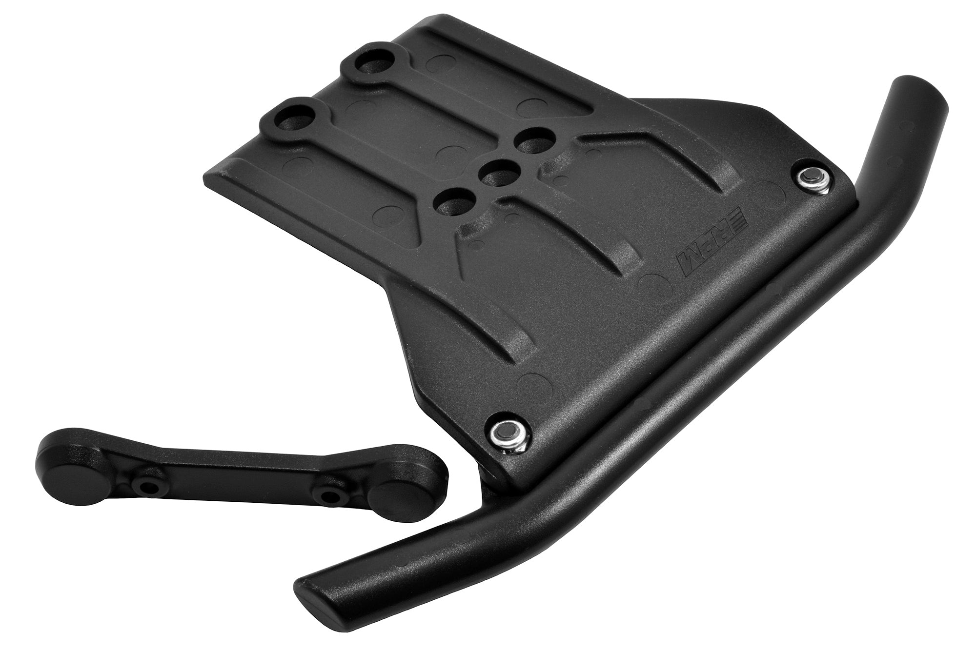 RPM R/C Products Front Bumper and Skid Plate Black for the Traxxas Sledge