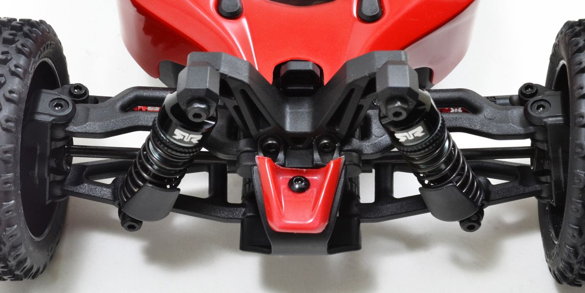 RPM Front Upper & Lower A-Arm Set for Arrma Grom Typhon Granite Quake Gorgon
