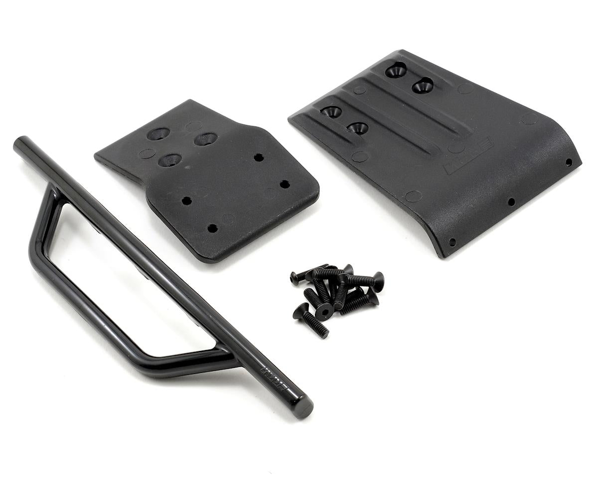 RPM Products Black Front Bumper & Skid Plate for the Traxxas Slash 4x4