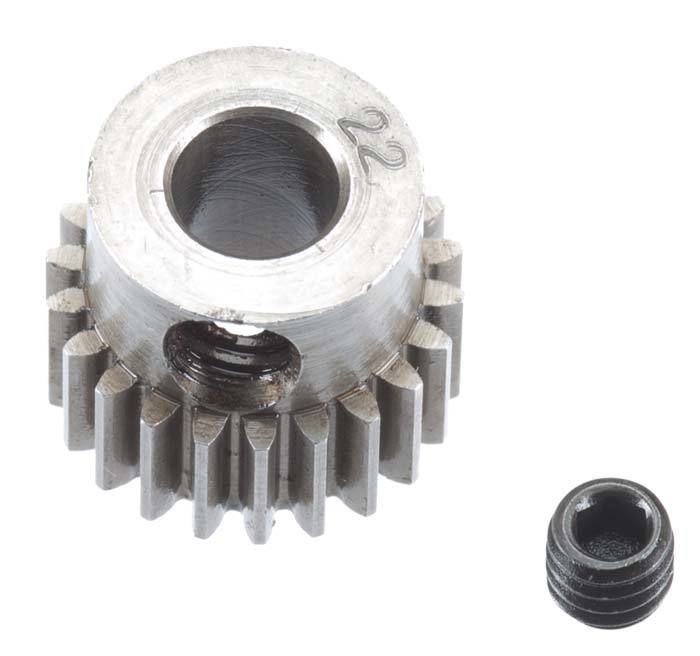 Robinson Racing HARD 48 PITCH MACHINED 22T PINION 5M/M BORE Default Title