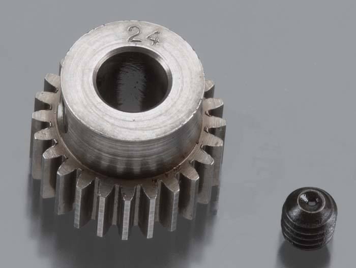 Robinson Racing HARD 48 PITCH MACHINED 24T PINION 5M/M BORE Default Title