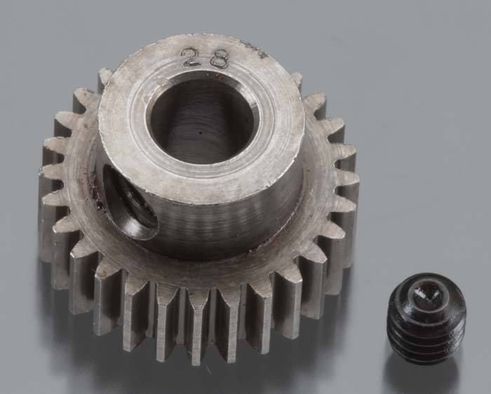 Robinson Racing HARD 48 PITCH MACHINED 28T PINION 5M/M BORE Default Title