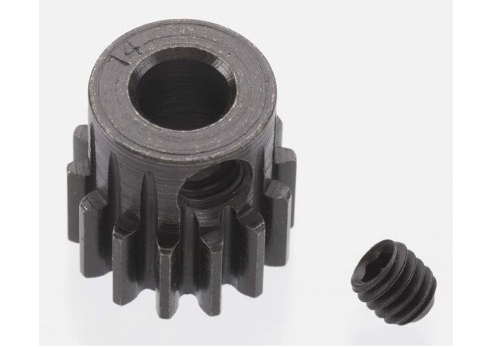 Robinson Racing EXTRA HARD 14 TOOTH BLACKENED STEEL 32P PINION 5M/M Default Title