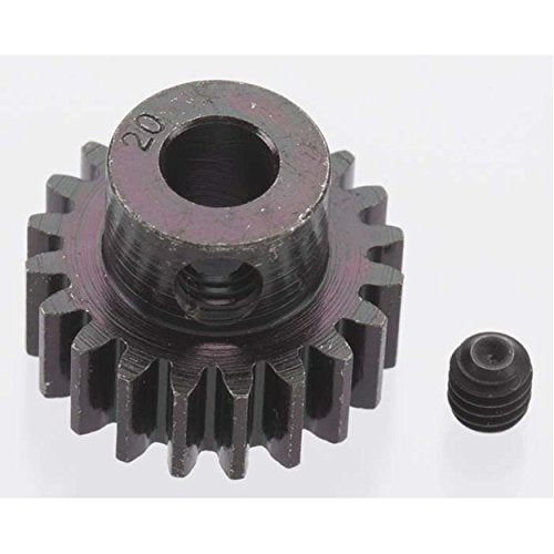 Robinson Racing EXTRA HARD 20 TOOTH BLACKENED STEEL 32P PINION 5M/M Default Title