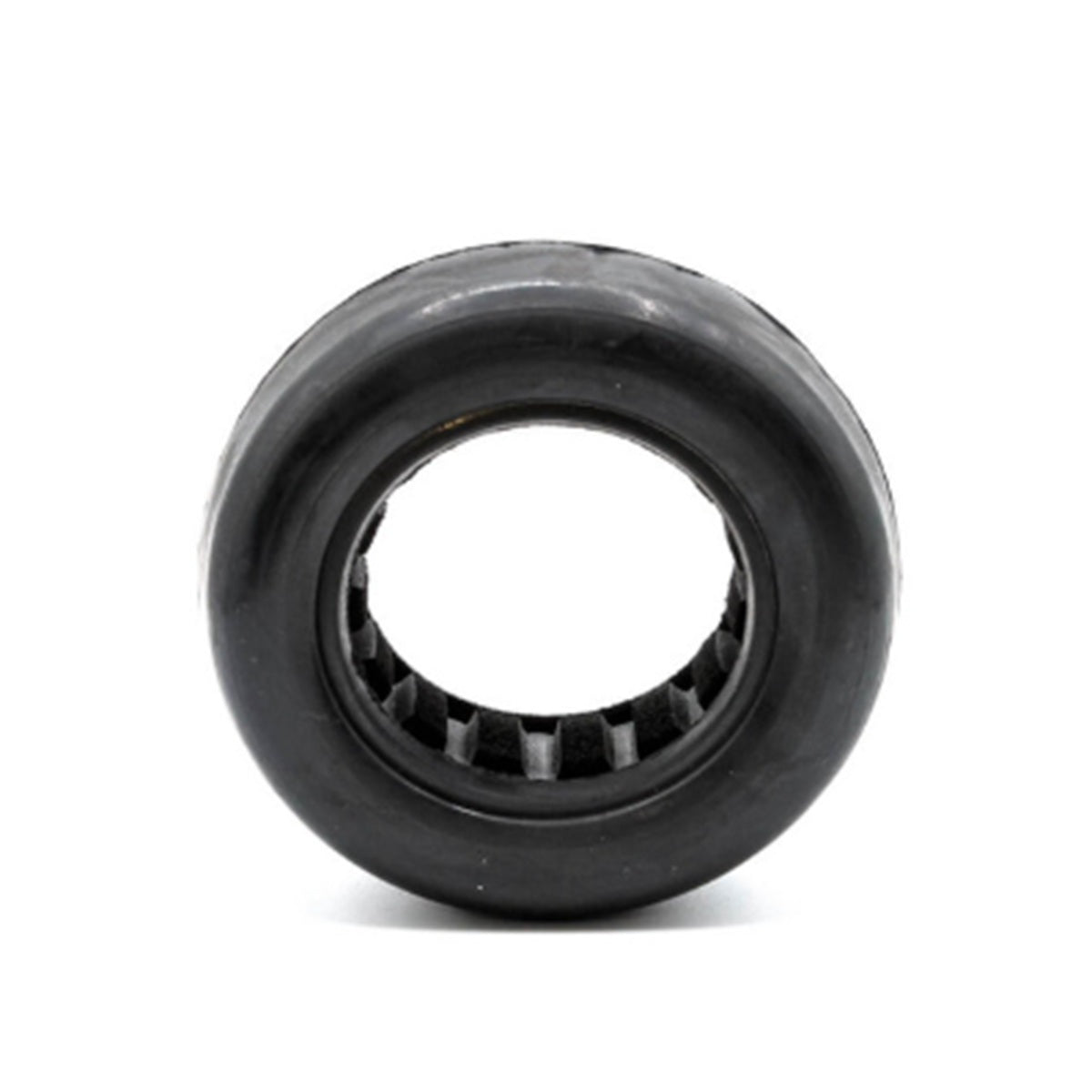 Raw Speed Slick - Stadium Truck Tires w/ Inserts, Red, Yellow Compound