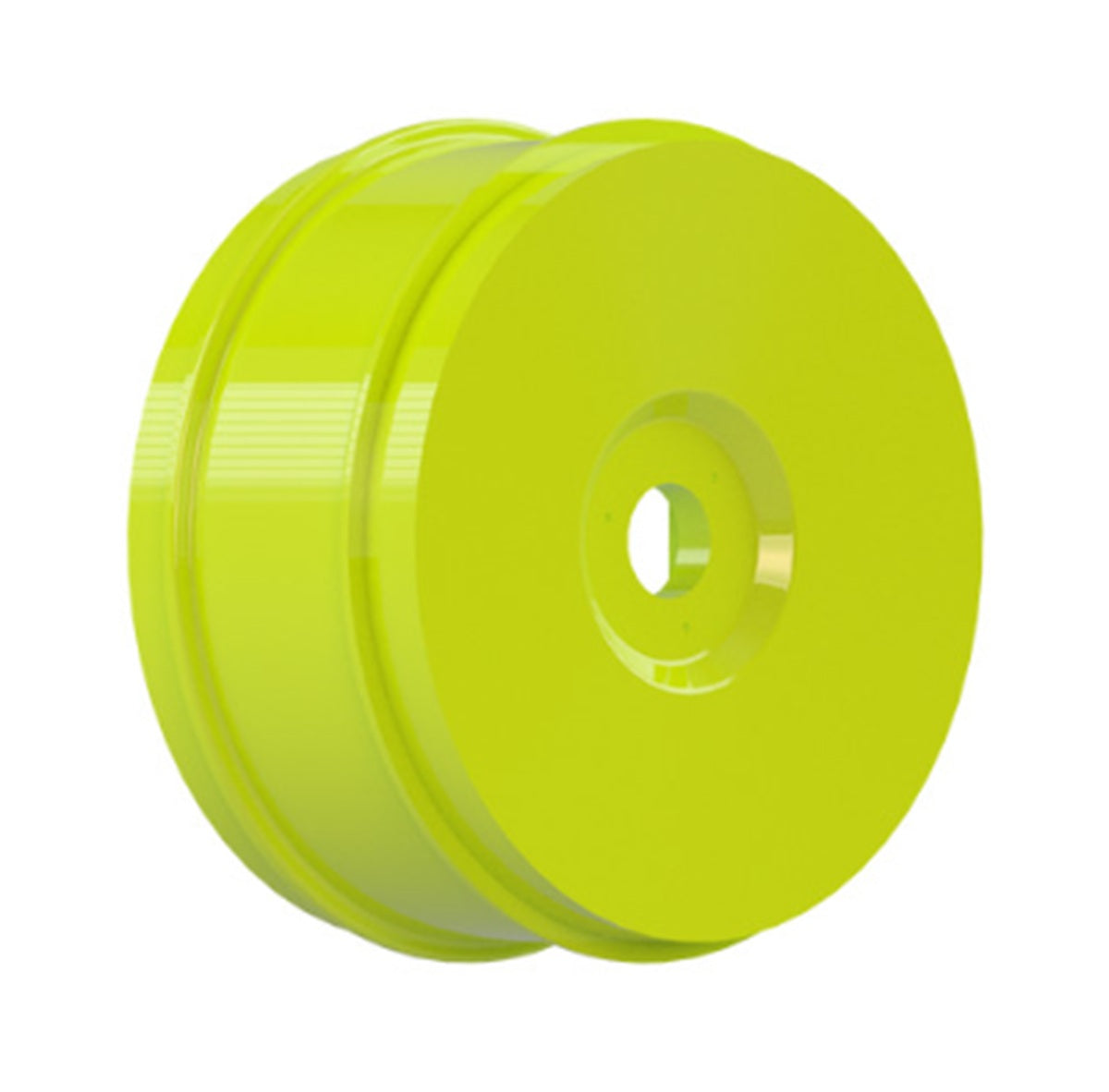 Raw Speed 1/8 Buggy Wheel, Yellow (4 Pieces)