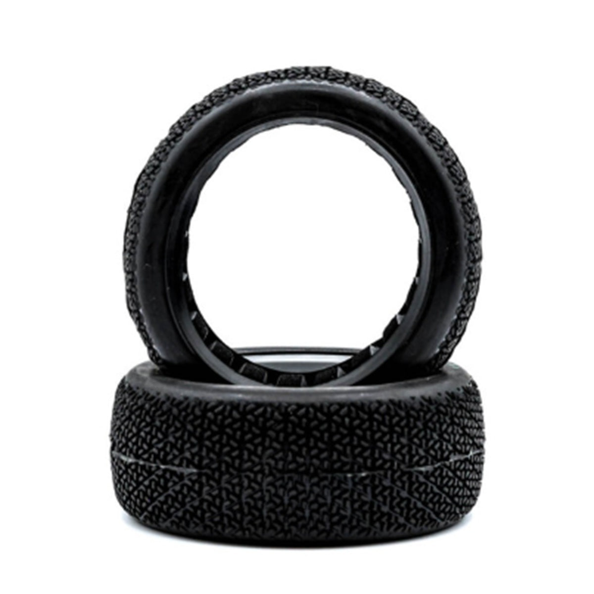 Raw Speed Triad 1/8 Buggy Tires w/ Inserts, Soft Long Wear