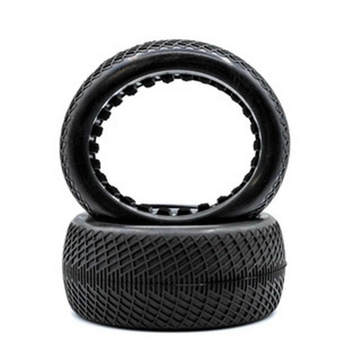 Raw Speed Radar - 1/8 TRUGGY Tires w/ Inserts (1 Pair) Soft (Yellow)