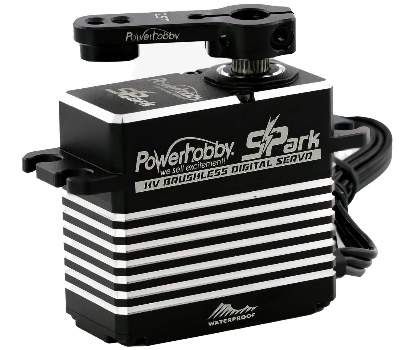 Power Hobby Spark HV Waterproof Brushless Steel Gear Servo/Aluminum Case SPARK