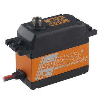 Savox 1/10 Scale High Voltage Brushless Digital Servo, 0.065sec / 277oz @ 7.4V SB2271SGP