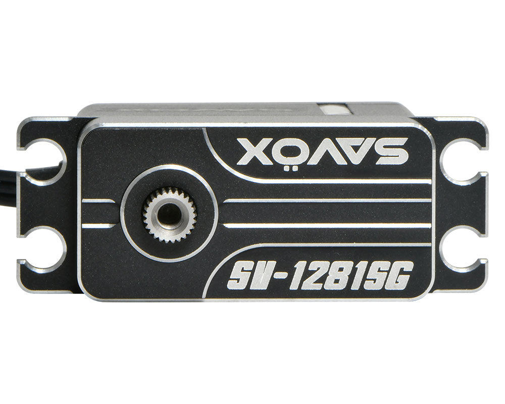 Savox SV1281SG-BE Black Edition Monster Torque Steel-Gear HV Servo - 60 kg-cm