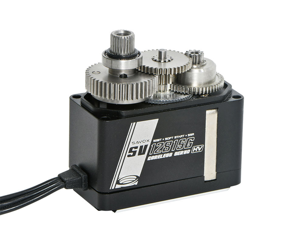 Savox SV1281SG-BE Black Edition Monster Torque Steel-Gear HV Servo - 60 kg-cm