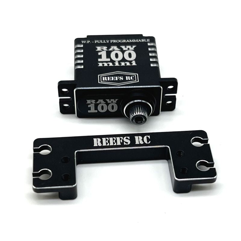 Reef's RC RAW100 Servo Mount 7075 Aluminum