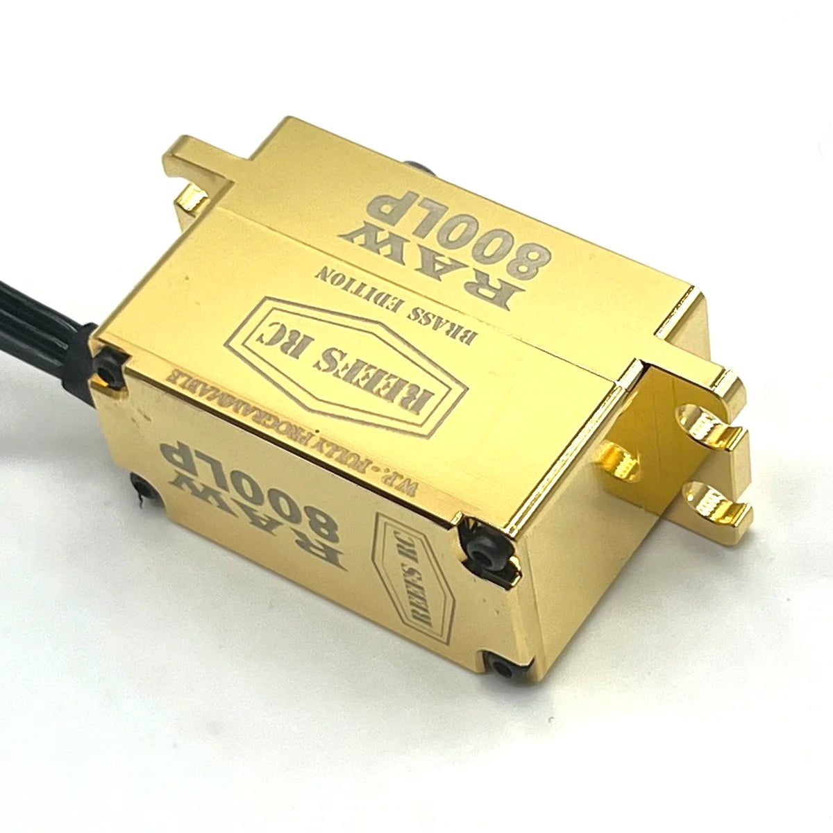 Reef's RC RAW800LP Servo Brass Edition Fully Programable 1/10 Scale