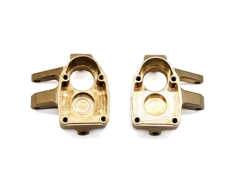 Reefs RC Brass Portal Knuckle Set, for SCXPro / Capra / SCX10.3 REEFS175