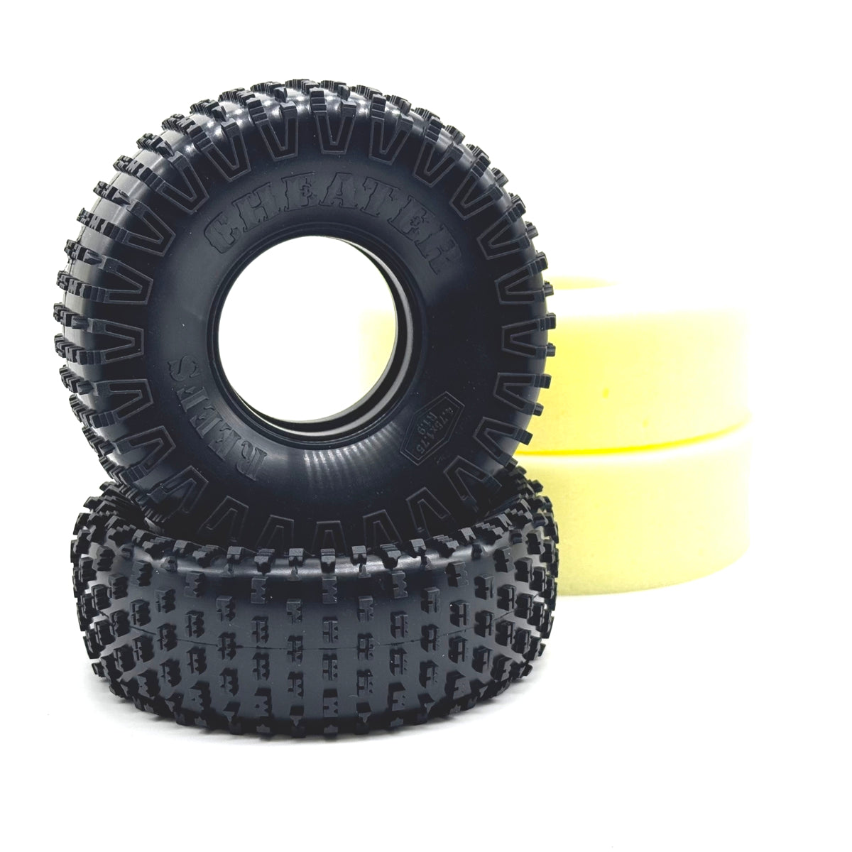 Reef's RC Cheater Tires (2) 1.9 / 4.75  REEFS177