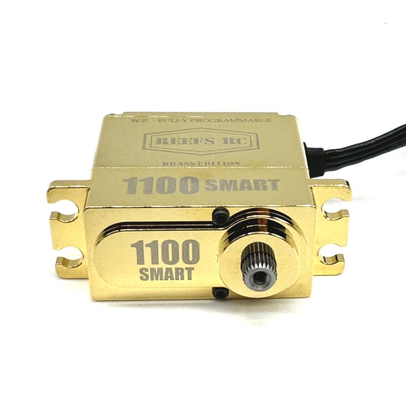 REEFS RC 1100 SMART Mega Torque Brushless Servo or Winch Brass Edition REEFS179