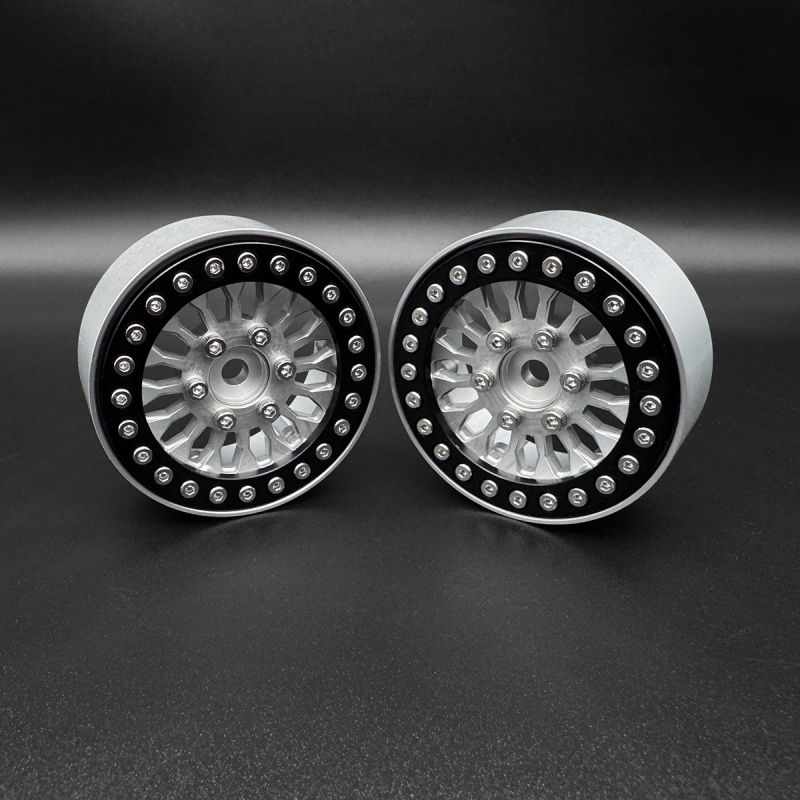 Reef's RC Shield 1.9 Beadlock Wheels with Reef Hubs & Rings (2pk) REEFS204