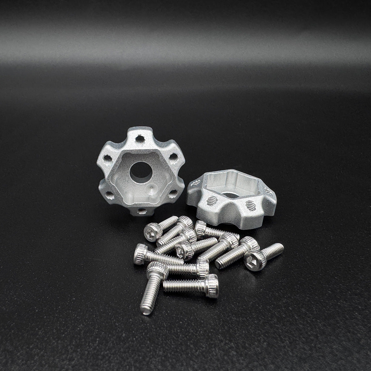 Reef's RC 12mm Hex "DOT" Machined Aluminum Hubs (2) "1 DOT 2mm" REEFS220