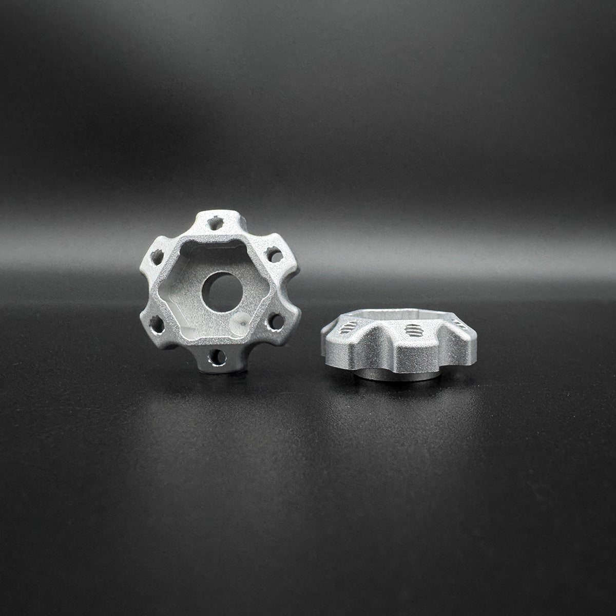 Reef's RC 12mm Hex "DOT" Machined Aluminum Hubs (2) "1 DOT 2mm" REEFS220