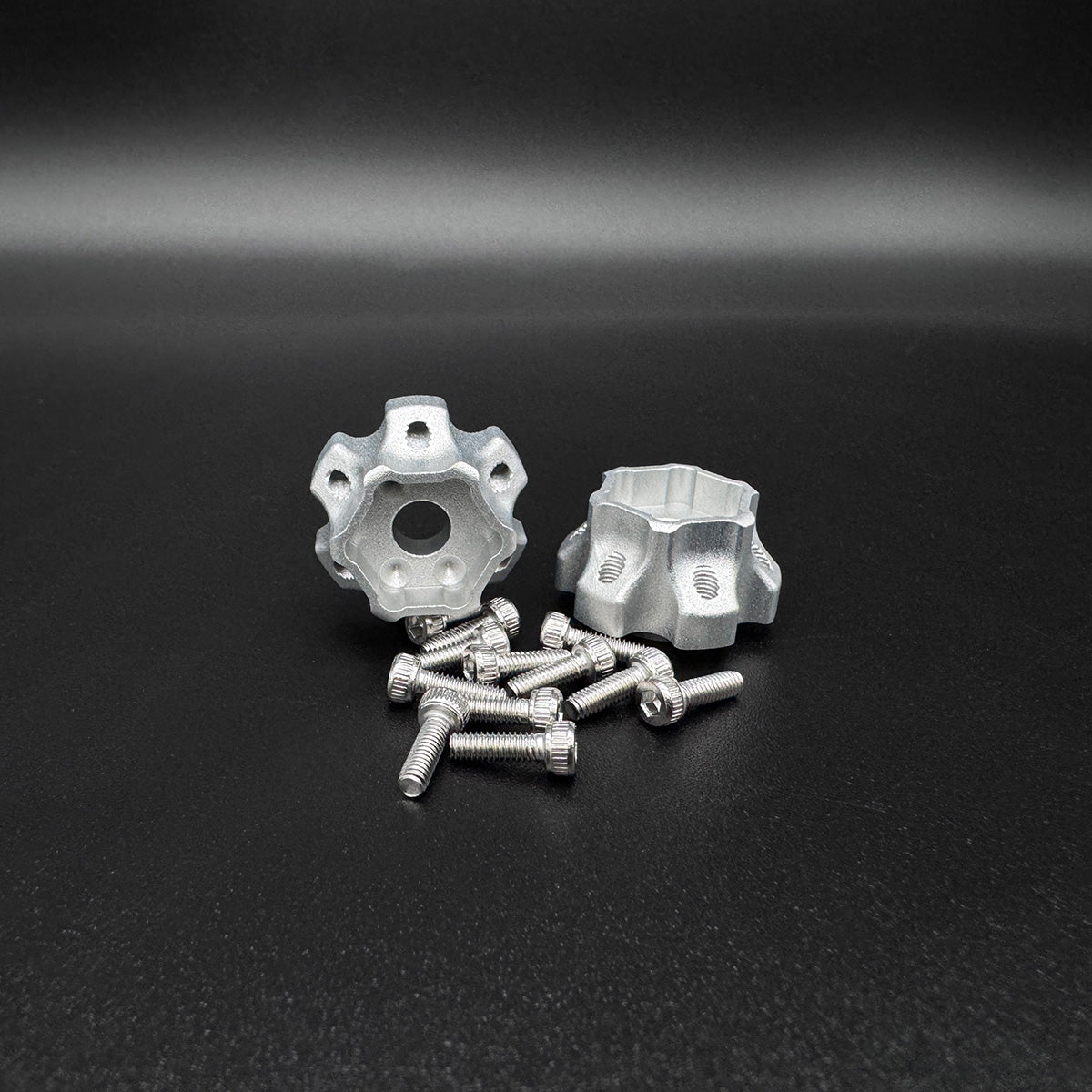 Reef's RC 12mm Hex "DOT" Machined Aluminum Hubs (2) "3 DOT 7mm" REEFS221