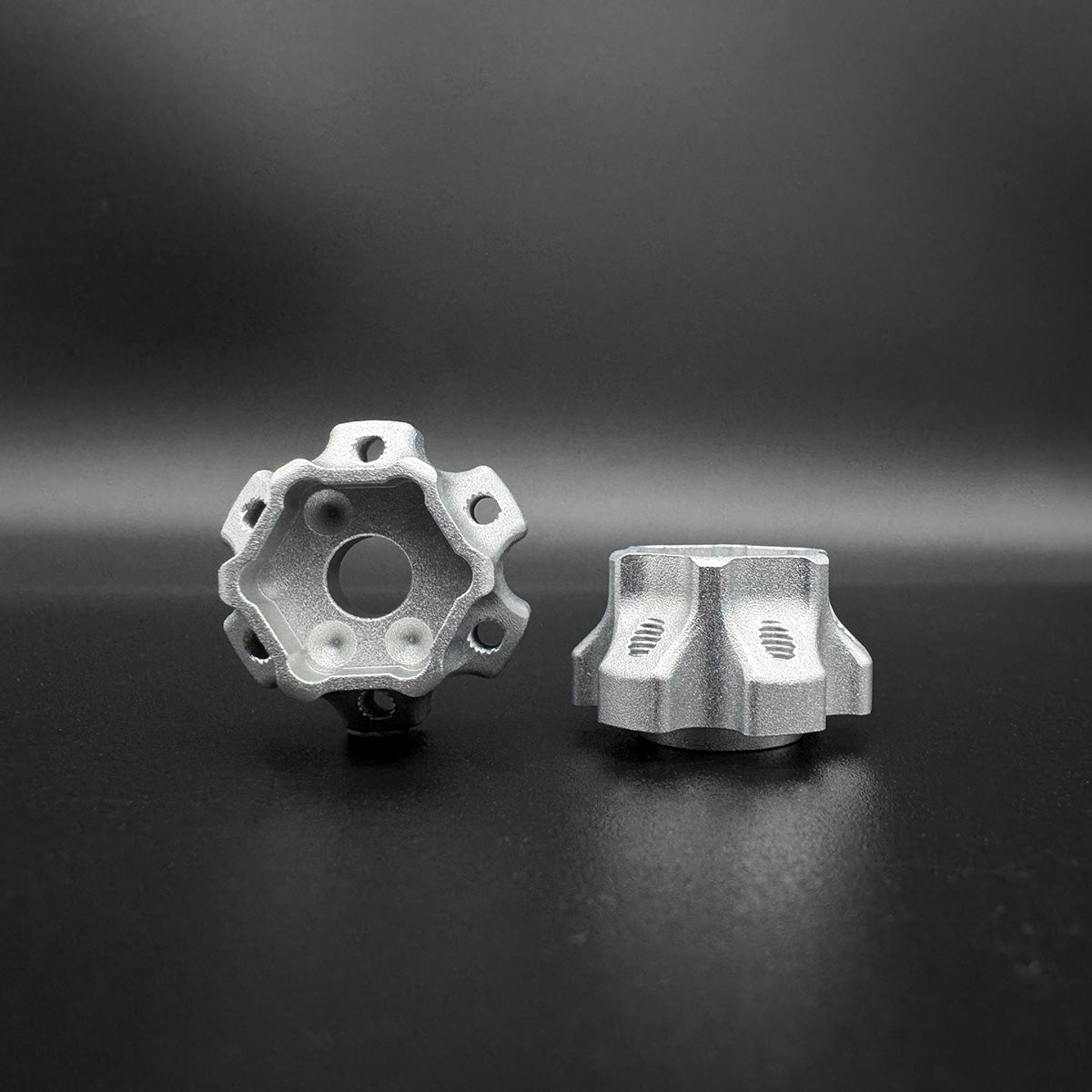 Reef's RC 12mm Hex "DOT" Machined Aluminum Hubs (2) "3 DOT 7mm" REEFS221