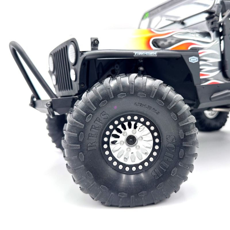 Reef's RC XP Scrub 4.75 Crawler Tire w/Foam (2) (Pink) REEFS251