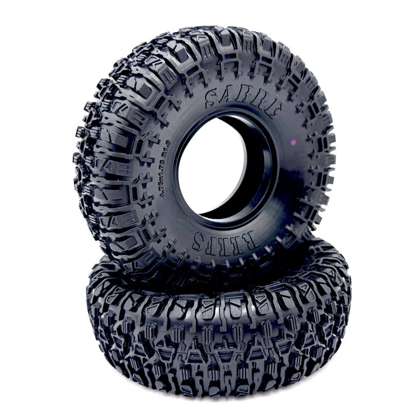 Reef's RC SP Sabre 4.75 Crawler Tire w/Foam (2) (Pink Compound) REEFS252