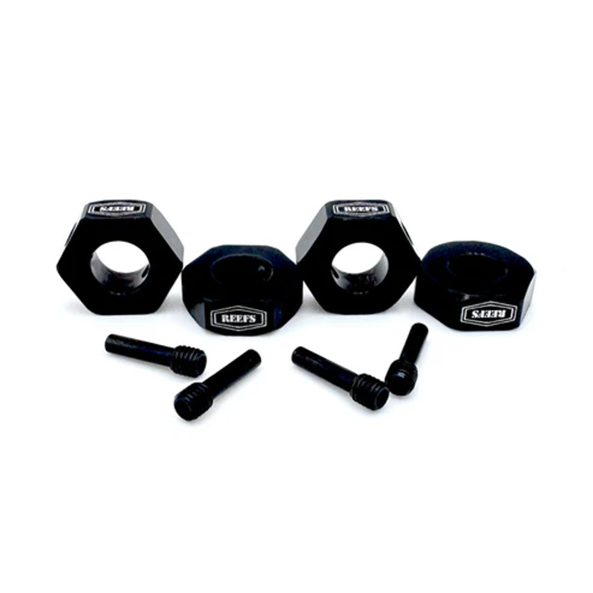 Reef's RC 12mm Wheel Hex with 6mm Bore and Pins 4-Pack