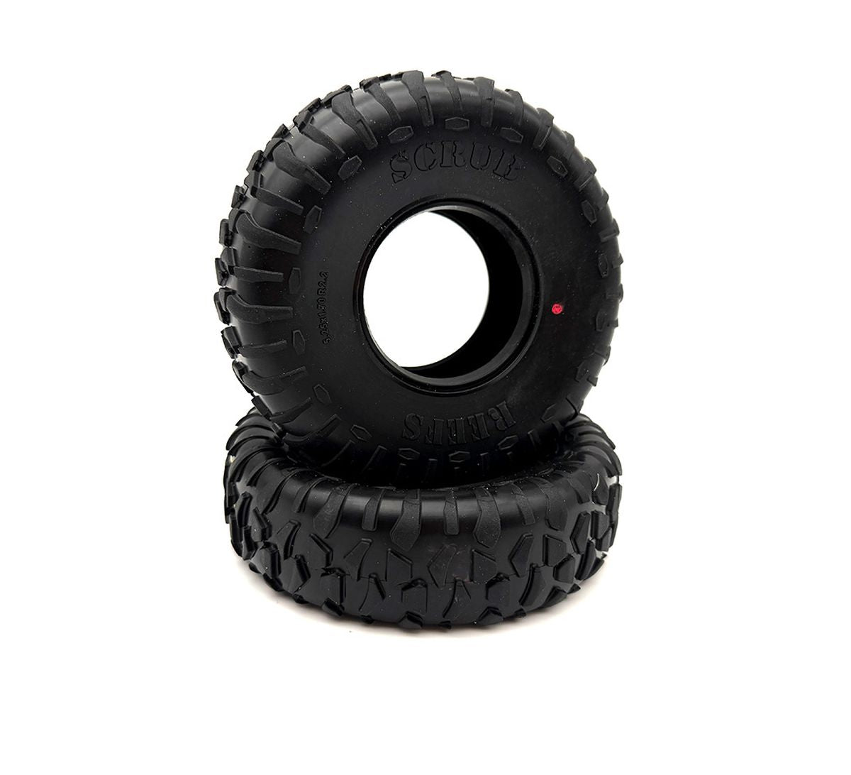 Reef's RC XP Compound 2.2"/5.25" Scrub Rock Crawler Tires - Pink (2pcs)