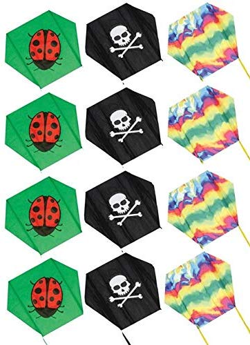 Skydog Kites 12" Mini Sled Kite - must buy 12 pc Assortment Default Title