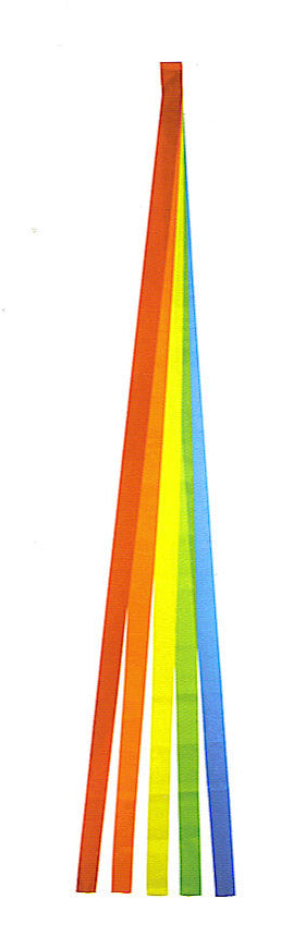 Skydog Kites 6' Rainbow 5-streamer Tail Default Title