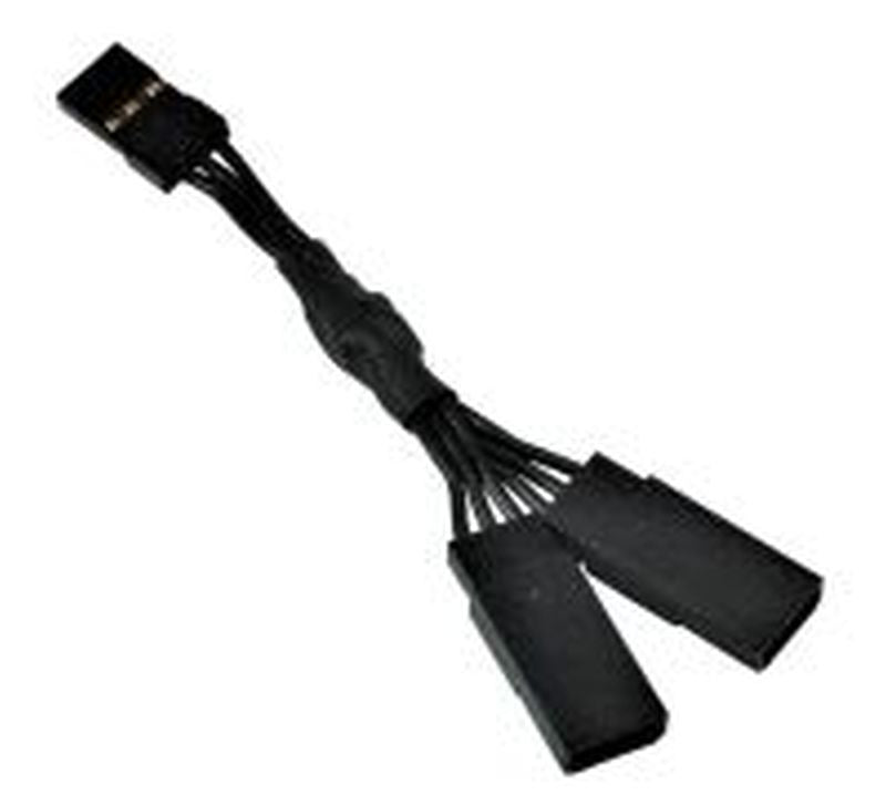 Sanwa Black Short Y Harness  107A20501A