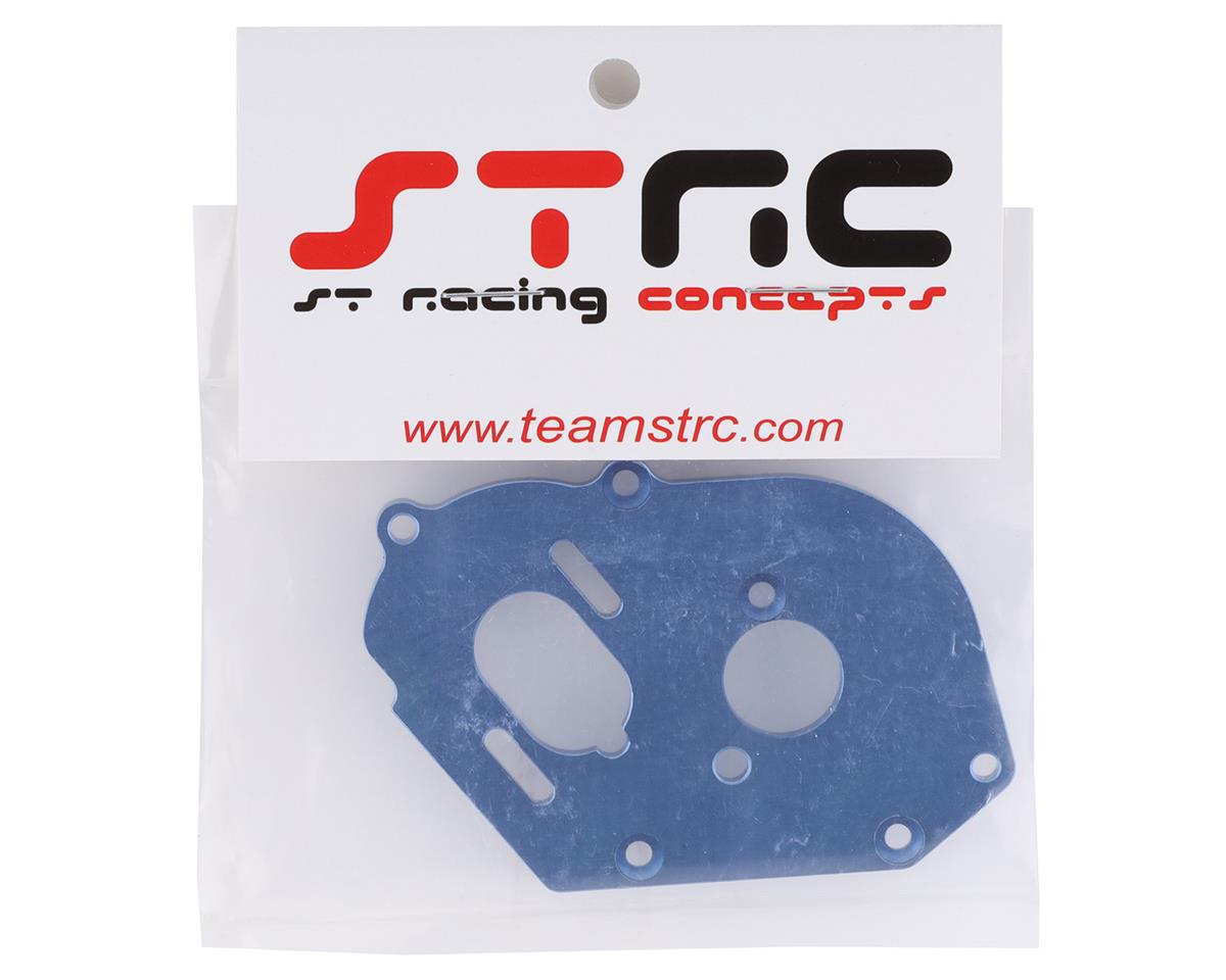 ST Racing Concepts Traxxas Drag Slash Aluminum Heat-Sink Motor Plate (Blue) ST9490B