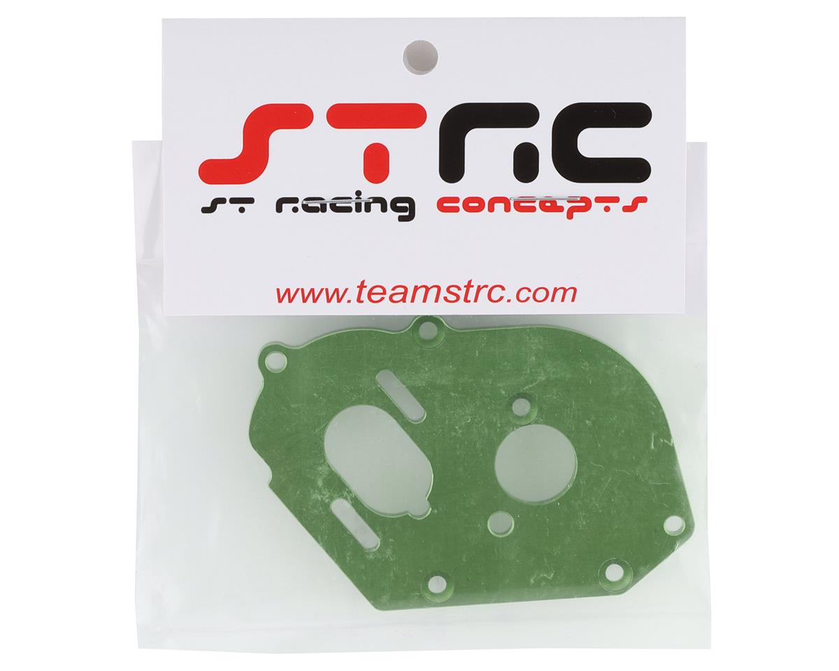 ST Racing Concepts Traxxas Drag Slash Aluminum Heat-Sink Motor Plate (Green) ST9490G