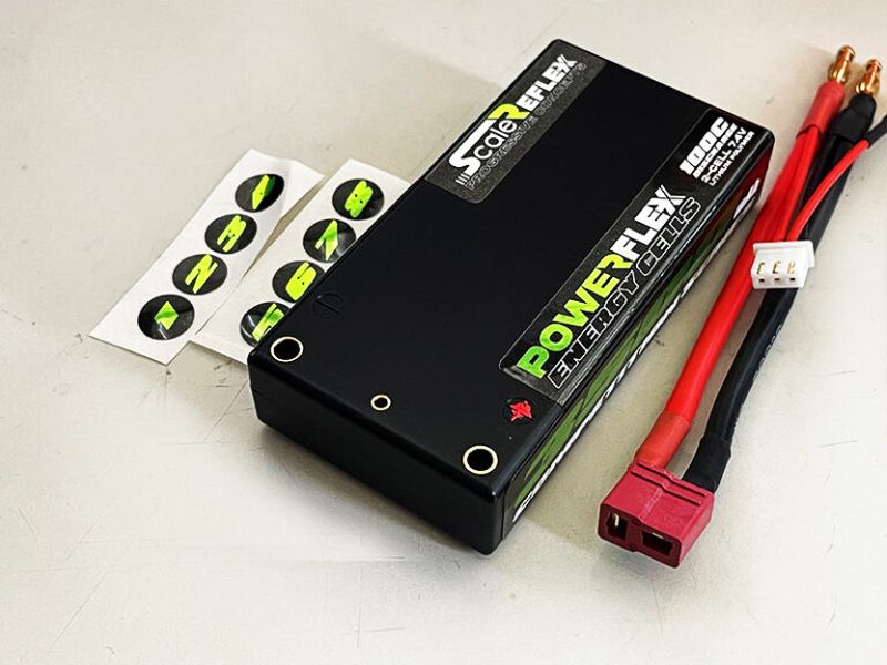 Scale Reflex Shorty LiPo - 2S - 7.4 - 100C - 3500mAh - Green
