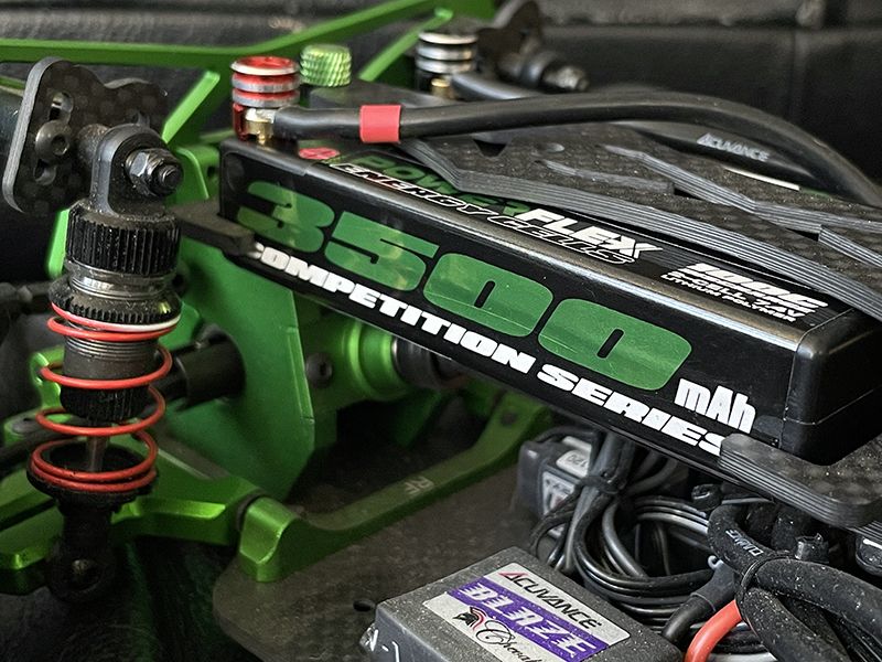 Scale Reflex Shorty LiPo - 2S - 7.4 - 100C - 3500mAh - Green