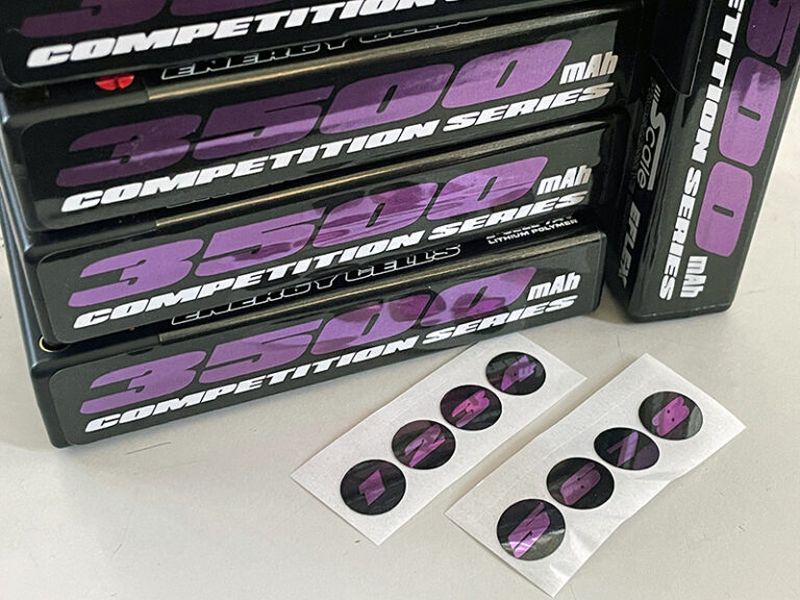 Scale Reflex Shorty LiPo - 2S - 7.4 - 100C - 3500mAh - Purple