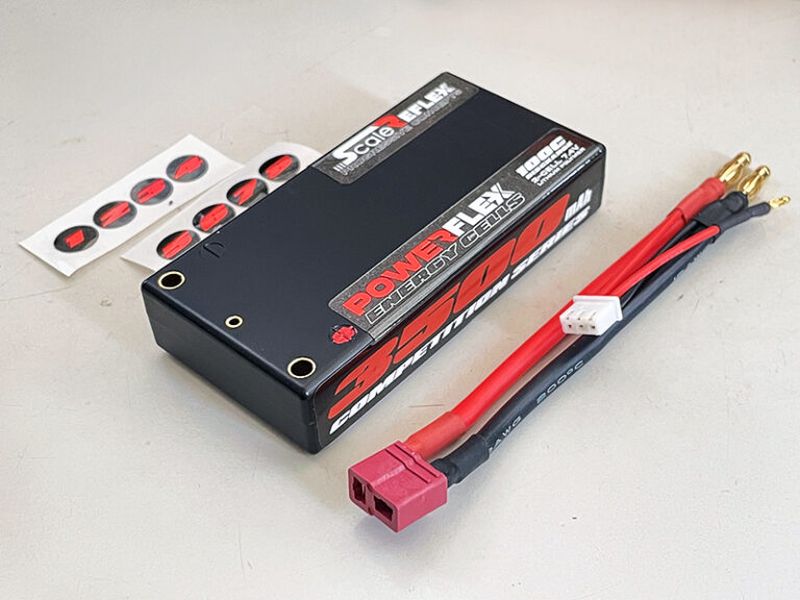 Scale Reflex Shorty LiPo - 2S - 7.4 - 100C - 3500mAh - Red